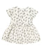 A White Short Sleeve Dresses from Gingersnaps in size 12-18M for girl. (Back View)