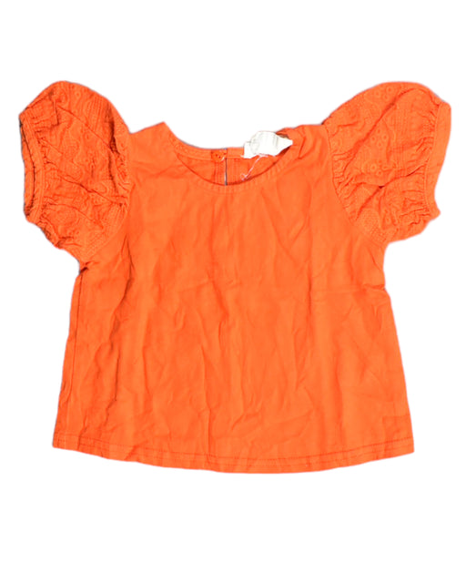 A Orange Short Sleeve Tops from Love Bonito in size 12-18M for girl. (Front View)
