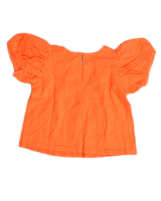 A Orange Short Sleeve Tops from Love Bonito in size 12-18M for girl. (Back View)