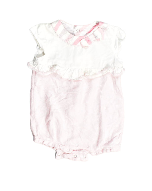A Pink Bodysuits from Mayoral in size 3-6M for girl. (Front View)