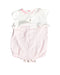 A Pink Bodysuits from Mayoral in size 3-6M for girl. (Back View)