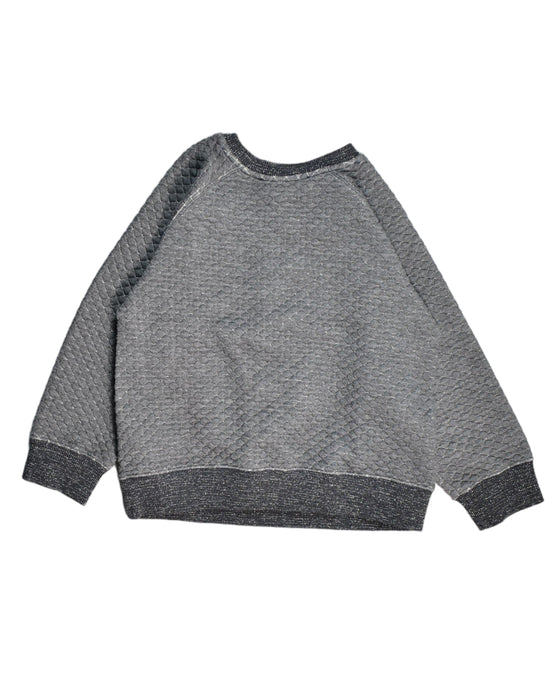 A Grey Sweatshirts from Anne Kurris in size 8Y for girl. (Back View)