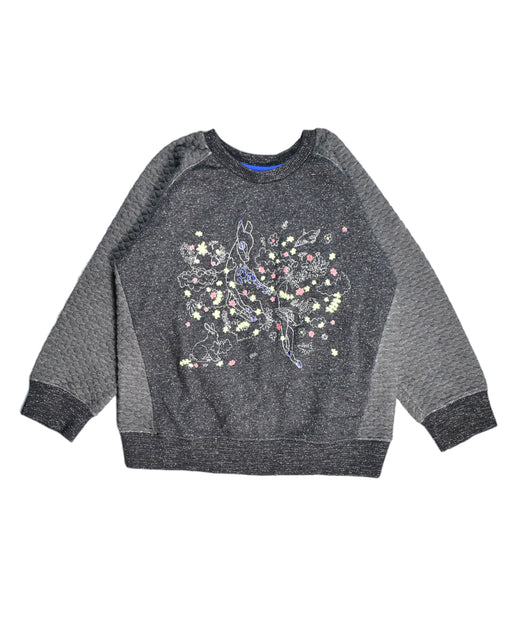 A Grey Sweatshirts from Anne Kurris in size 8Y for girl. (Front View)