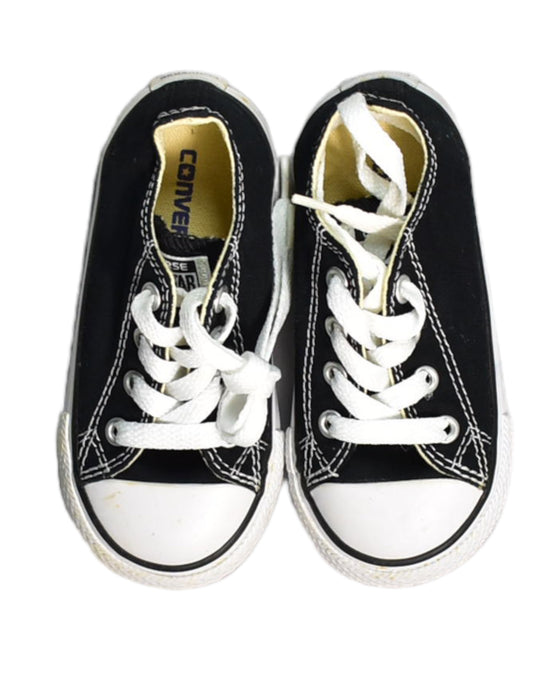 A Black Sneakers from Converse in size 12-18M for boy. (Back View)