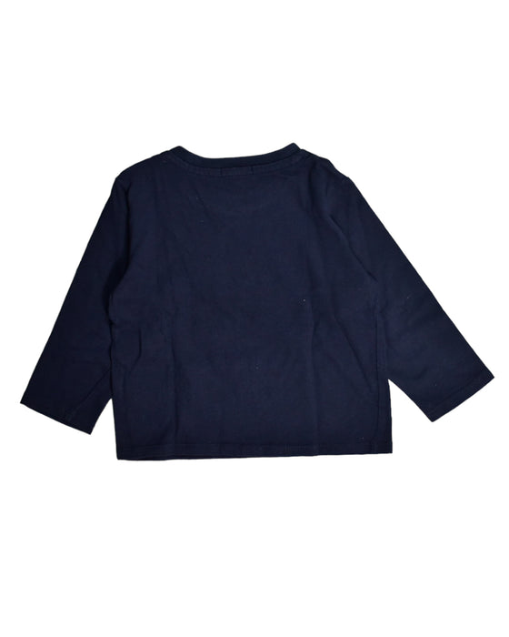 A Blue Long Sleeve Tops from Hugo Boss in size 12-18M for boy. (Back View)