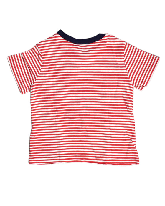 A Red Short Sleeve Tops from Ralph Lauren in size 6-12M for boy. (Back View)