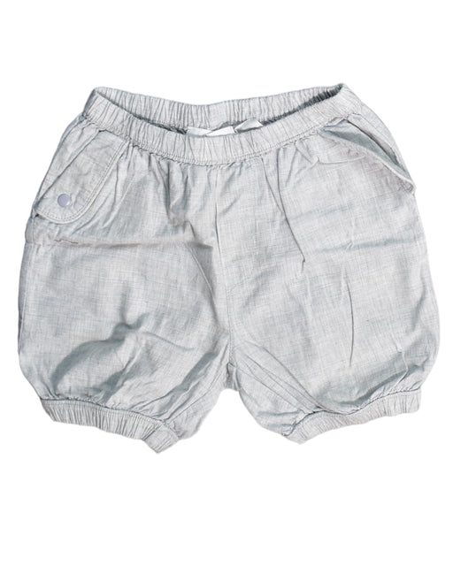 A Grey Shorts from Chateau de Sable in size 6-12M for girl. (Front View)