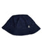 A Navy Sun Hats from Petit Bateau in size 12-18M for neutral. (Front View)