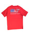 A Red T Shirts from Vineyard Vines in size 14Y for boy. (Back View)