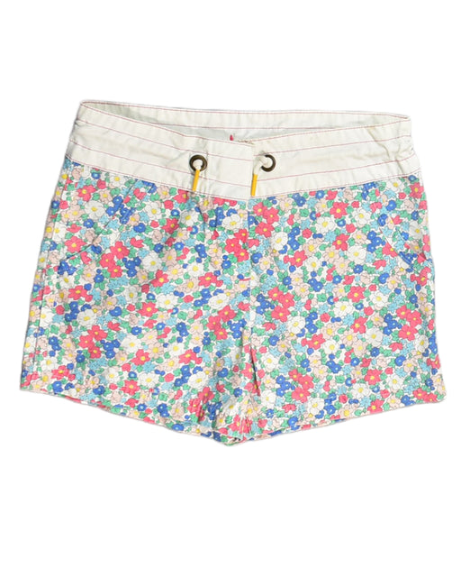 A White Shorts from Boden in size 7Y for girl. (Front View)