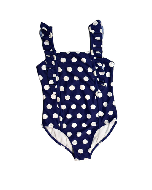 A Blue Swimsuits from Cat & Jack in size 8Y for girl. (Front View)