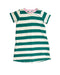 A Green Short Sleeve Dresses from Hanna Andersson in size 8Y for girl. (Front View)
