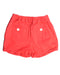 A Red Shorts from Boden in size 7Y for girl. (Back View)