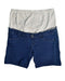 A Blue Shorts from Mamalicious in size S for maternity. (Front View)