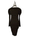 A Black Long Sleeve Dresses from Mamalicious in size S for maternity. (Back View)