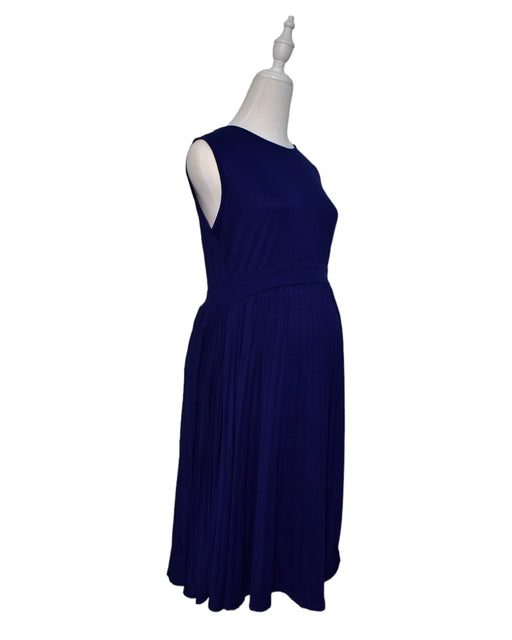 A Blue Sleeveless Dresses from Ripe in size S for maternity. (Front View)