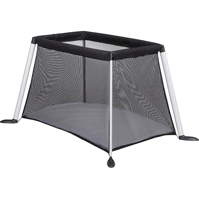 A Black Cots & Cribs from phil&teds in size O/S for neutral. (Front View)