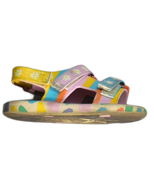 A Multicolour Sandals from Mini Melissa in size 3T for girl. (Front View)