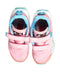 A Pink Sneakers from Adidas in size 4T for girl. (Back View)