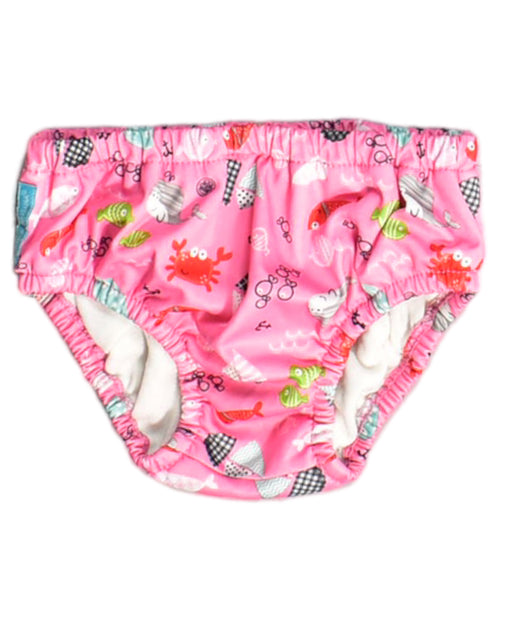 A Pink Swim Diapers from Charlie Banana in size XL for girl. (Front View)