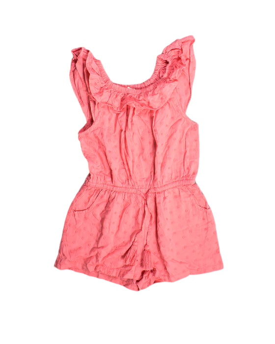 A Pink Rompers from Jack & Milly in size 6T for girl. (Front View)