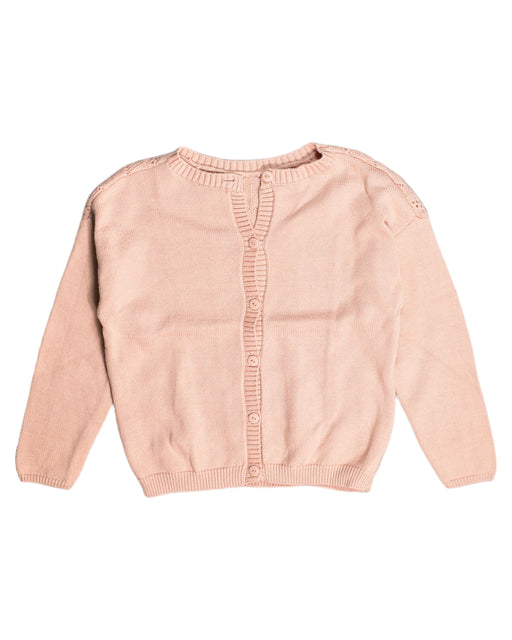 A Pink Cardigans from Happyology in size 7Y for girl. (Front View)