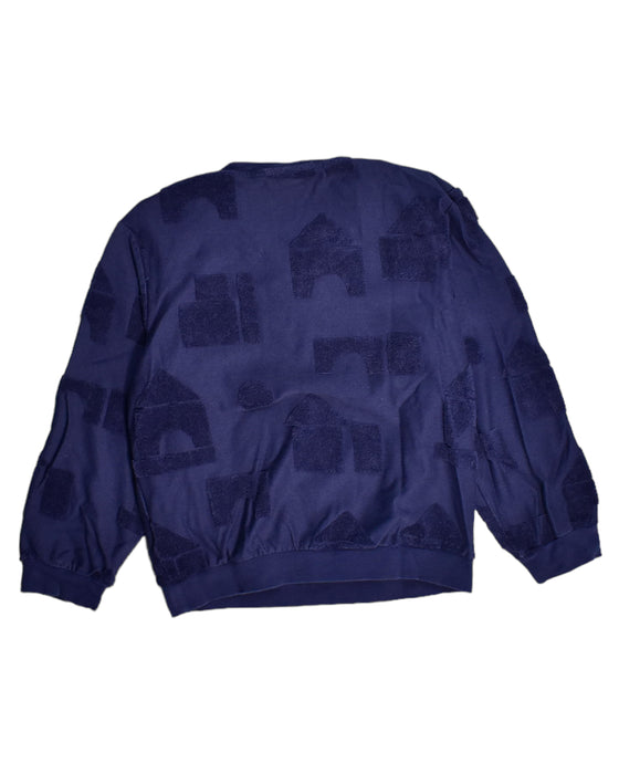A Purple Sweatshirts from COS in size 8Y for boy. (Back View)