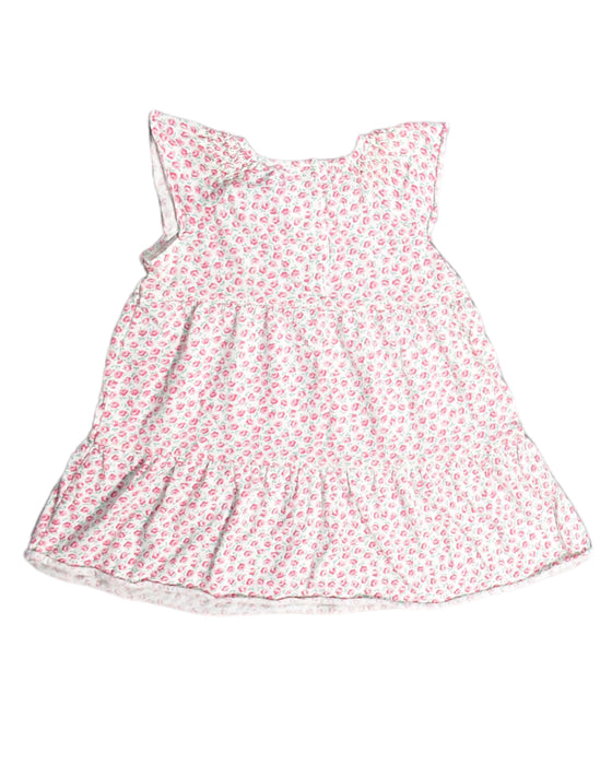 A White Sleeveless Dresses from Ralph Lauren in size 3-6M for girl. (Back View)