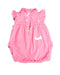A Pink Rompers from Ralph Lauren in size 0-3M for girl. (Front View)