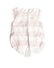 A White Bodysuits from Chateau de Sable in size 0-3M for girl. (Front View)