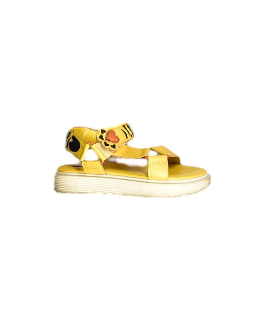 A Yellow Sandals from Charles & Keith in size O/S for girl. (Front View)