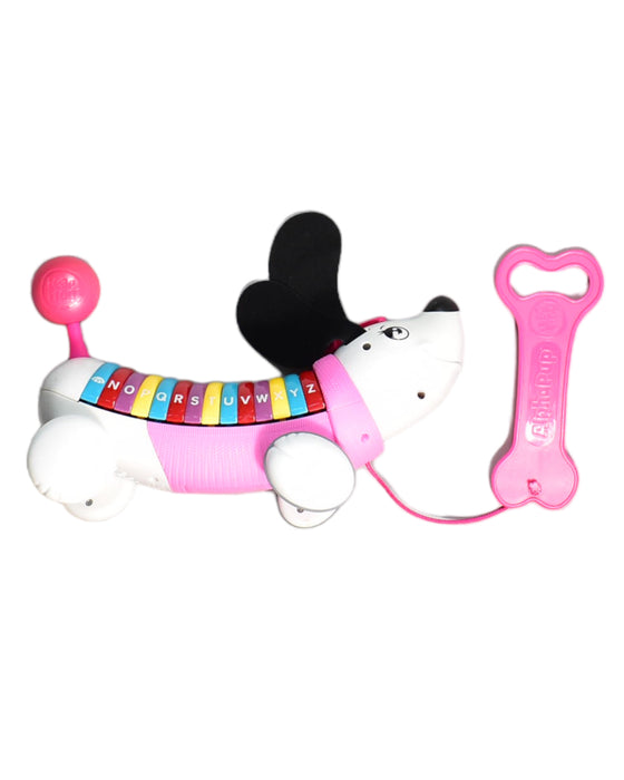 A Pink Musical Toys & Rattles from Leapfrog in size O/S for girl. (Back View)
