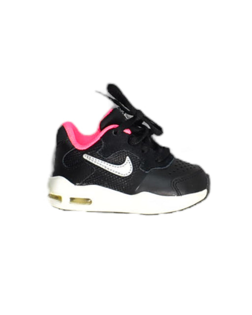 A Black Sneakers from Nike in size 12-18M for girl. (Front View)