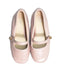 A Pink Flats from Charles & Keith in size 4T for girl. (Back View)