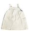 A White Sleeveless Dresses from Petit Bateau in size 6-12M for girl. (Front View)