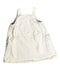 A White Sleeveless Dresses from Petit Bateau in size 6-12M for girl. (Back View)