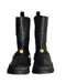 A Black Casual Boots from Balmain in size 12Y for neutral. (Back View)