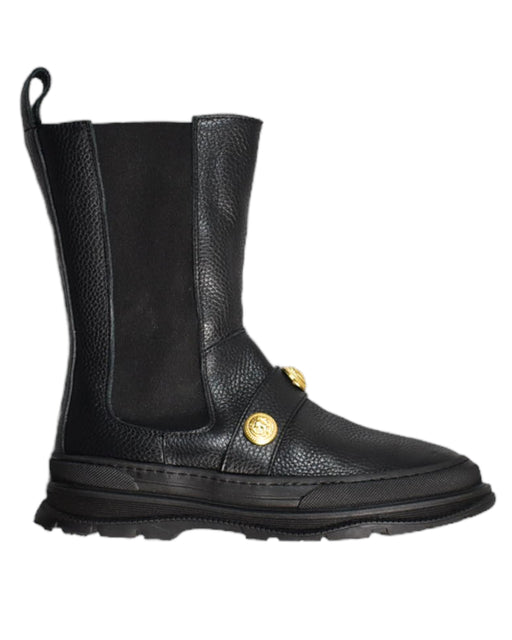 A Black Casual Boots from Balmain in size 12Y for neutral. (Front View)