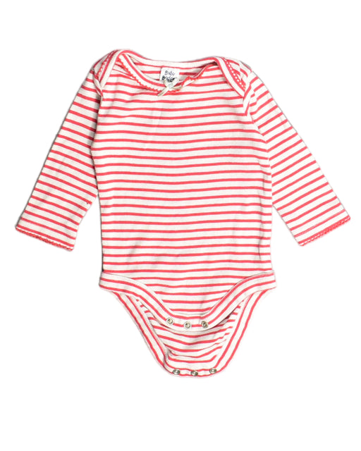 A Red Bodysuits from Boden in size 0-3M for girl. (Front View)