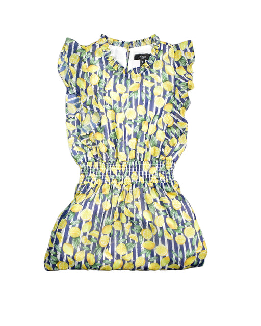 A Yellow Sleeveless Dresses from Aqua in size L for girl. (Front View)