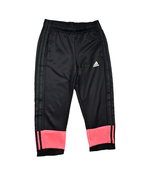 A Black Casual Pants from Adidas in size 12Y for boy. (Front View)