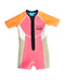 A Pink Wetsuits from Ocean Paradise in size 2T for girl. (Front View)
