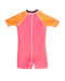 A Pink Wetsuits from Ocean Paradise in size 2T for girl. (Back View)