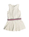 A White Sleeveless Dresses from Gymboree in size 5T for girl. (Front View)