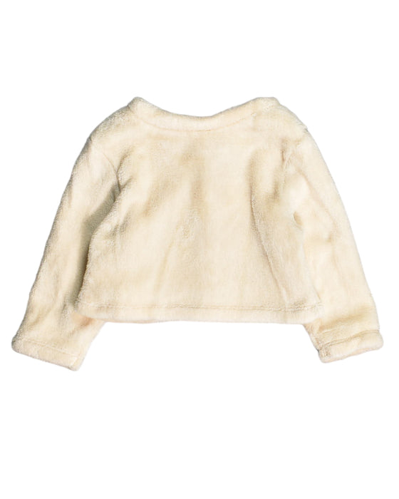 A Beige Cardigans from IKKS in size 2T for girl. (Back View)
