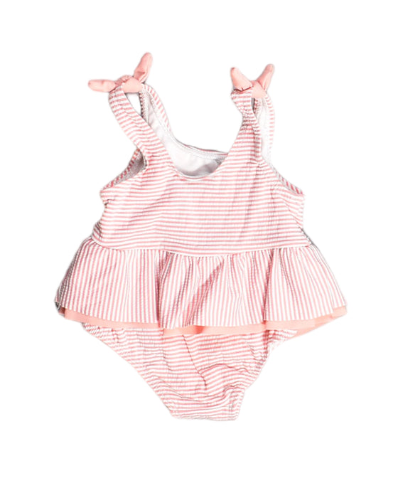 A Pink Swimsuits from Sergent Major in size 6-12M for girl. (Back View)