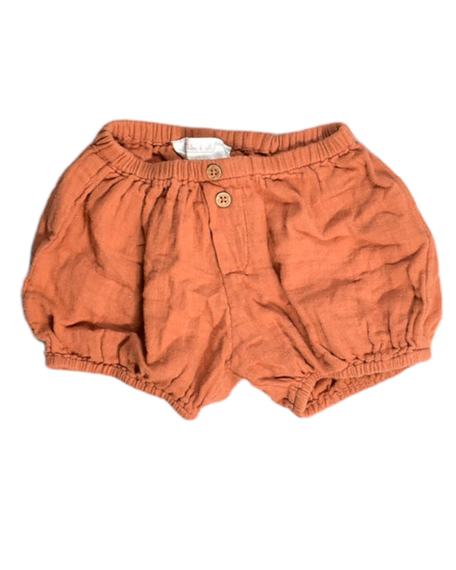 A Orange Shorts from Chateau de Sable in size 3-6M for girl. (Front View)