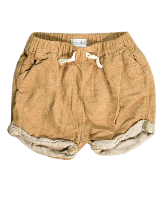 A Brown Shorts from Mamas & Papas in size 3-6M for girl. (Front View)
