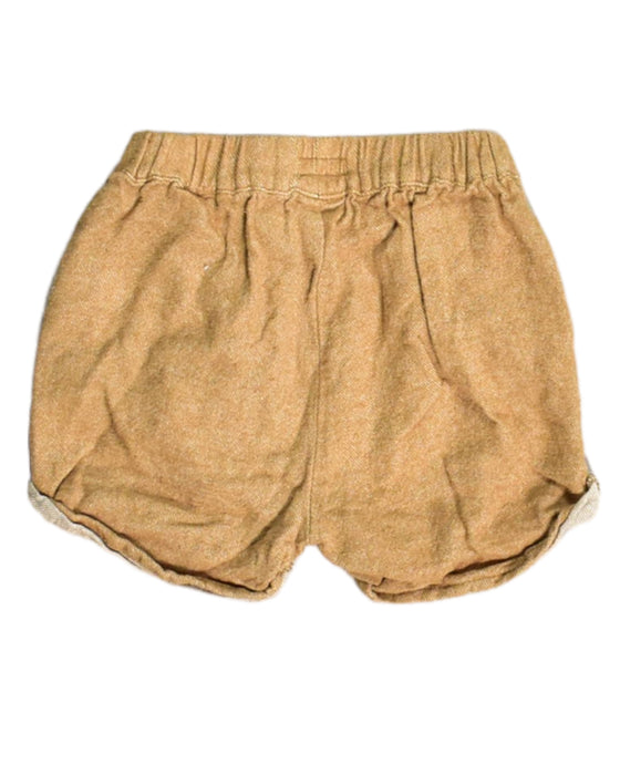 A Brown Shorts from Mamas & Papas in size 3-6M for girl. (Back View)