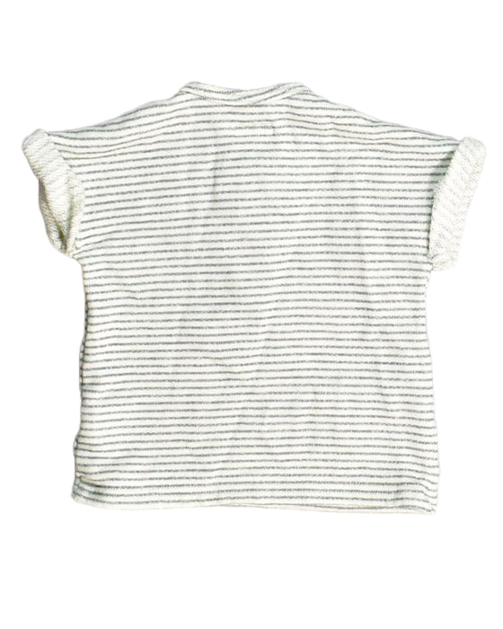 A White Short Sleeve Tops from Mamas & Papas in size 3-6M for boy. (Back View)